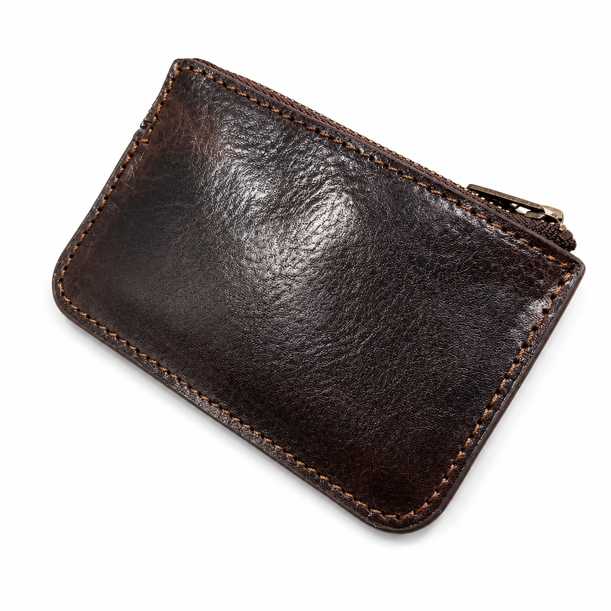 pochette cadeau cuir